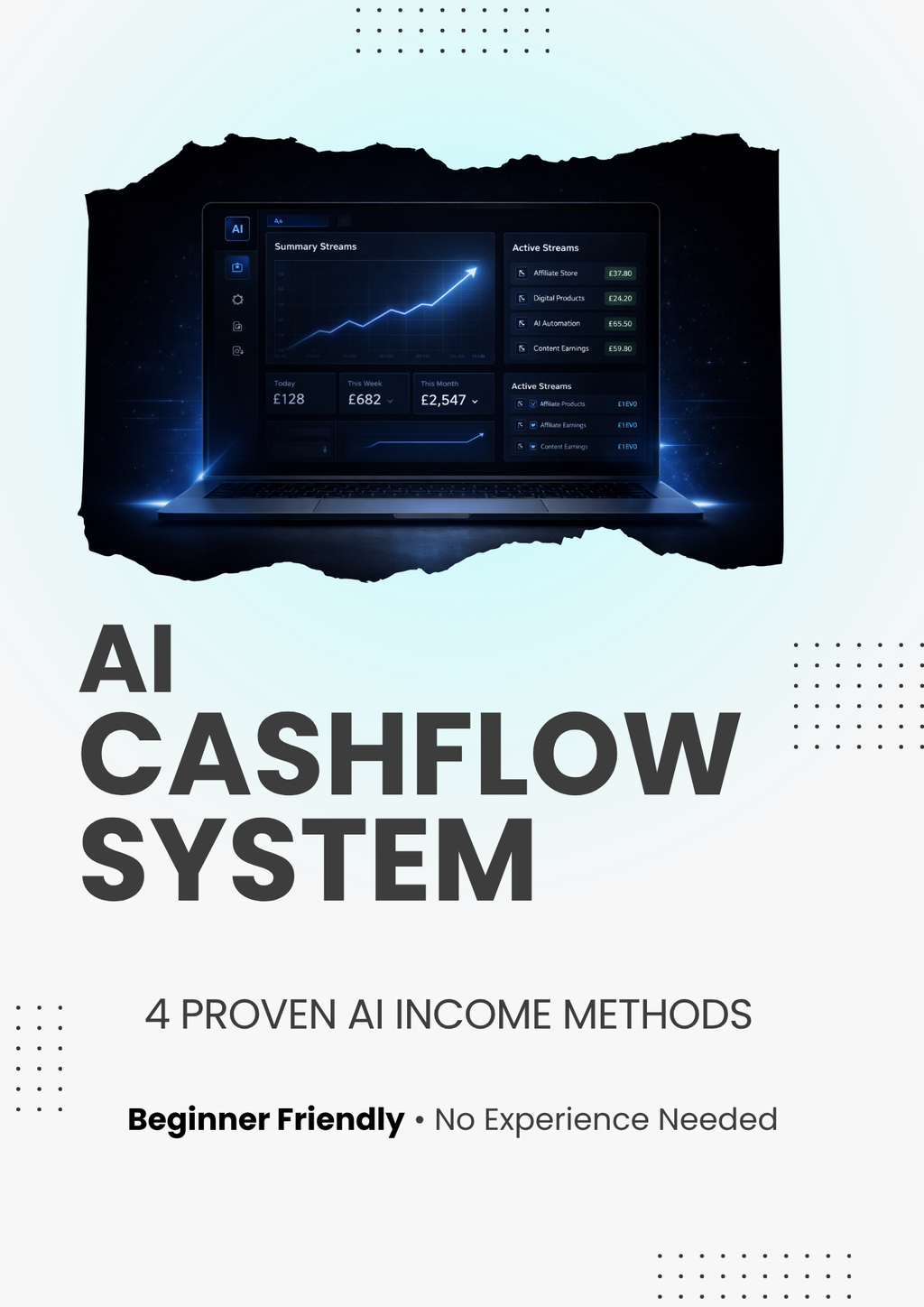 AI Cashflow System — 4 Simple but Effective Ways to Make Money with AI